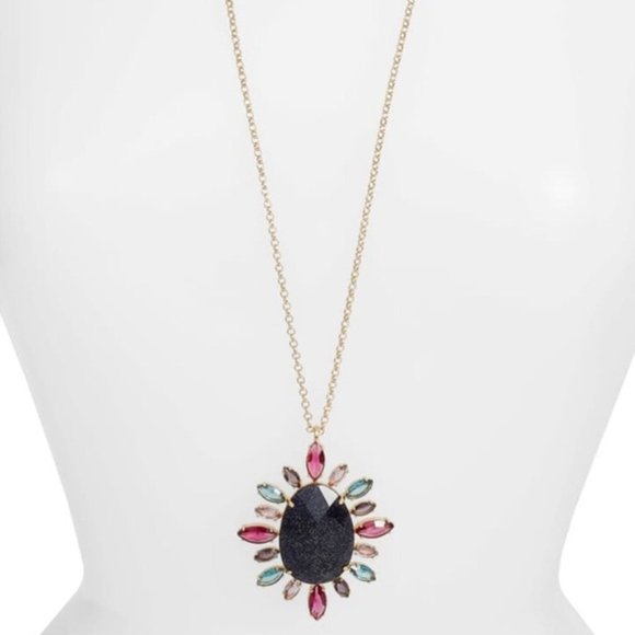 NWT Kate Spade Night Sky Pendant Necklace - Picture 1 of 4